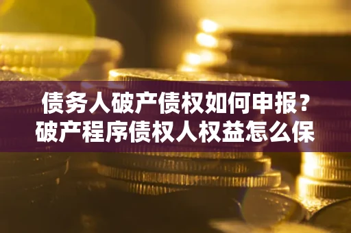 济南债务人破产债权如何申报？破产程序债权人权益怎么保障？